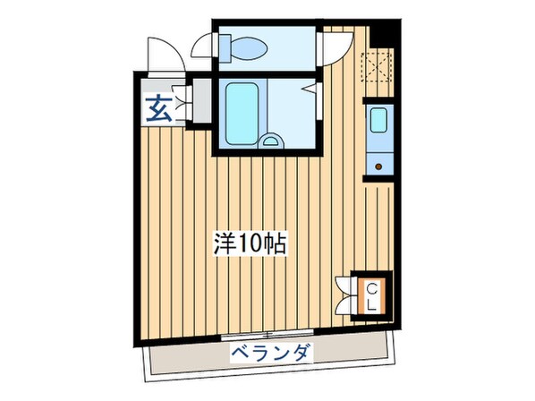 キャピタル萩野町の物件間取画像